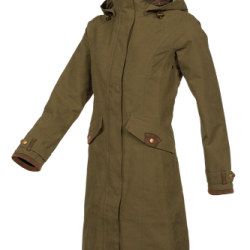 Imperm&eacute;able mi-long Chelsea - Pine green / 36