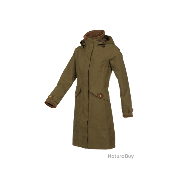 Imperm�able mi-long Chelsea - Pine green / 38