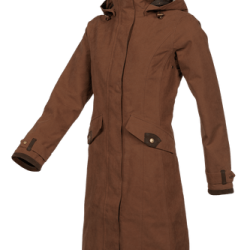 Imperm&eacute;able mi-long Chelsea - Earth brown / 42