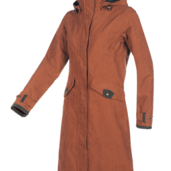Imperm&eacute;able mi-long Chelsea - Terracotta / 44