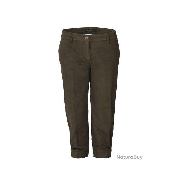 Knickers Belgravia moleskin Femme - Loden / 36