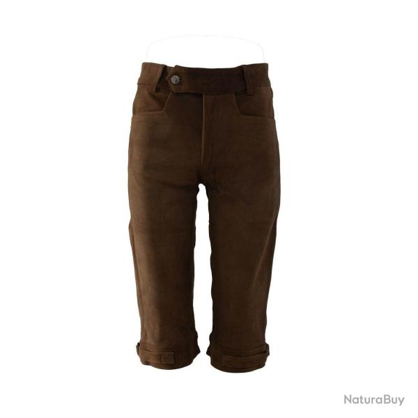 Knickers de chasse en cuir de cerf - CE648 - Chasse El�gance - 52 / Marron