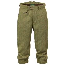 Knickers de chasse imperm&eacute;able en tweed - Berleigh - Laksen - 50 / Vert