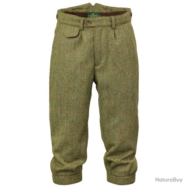 Knickers de chasse imperm�able en tweed - Berleigh - Laksen - 64 / Vert