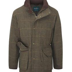 Manteau en tweed Homme Compton - Teak - Alan Paine - XL / Marron
