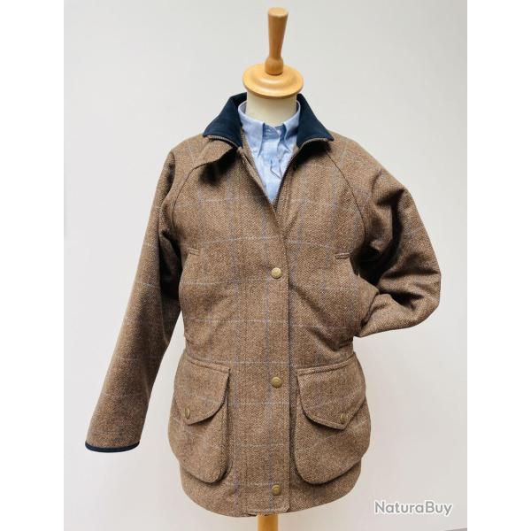 Manteau Cotswold slim femme tweed KEB22 - 36