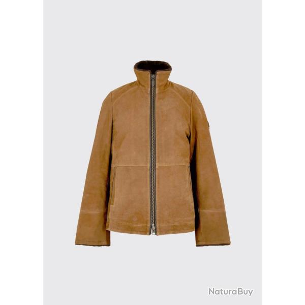 Manteau en cuir doubl� sherpa Homme Merriman - Tan - Dubarry of Ireland - 2XL / Bronze