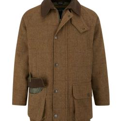Manteau en tweed Rutland - Birch - Alan Paine - S / Marron