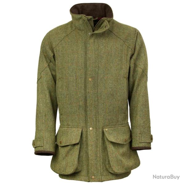 Manteau tweed Homme Fairfax - Berleigh - Laksen - Vert / XS