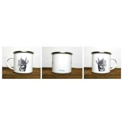 Mugs &eacute;maill&eacute;s grande faune - Chevreuil