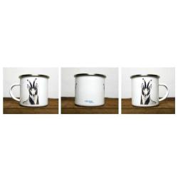 Mugs &eacute;maill&eacute;s grande faune - Isard