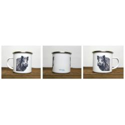 Mugs &eacute;maill&eacute;s grande faune - Sanglier