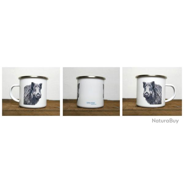 Mugs �maill�s grande faune - Sanglier