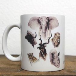 Mugs faune du monde - Afrique