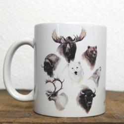 Mugs faune du monde - Nord