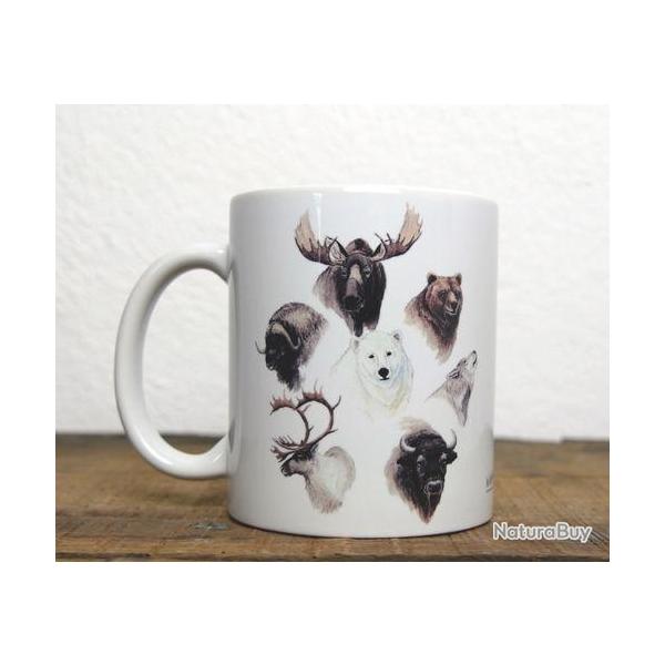 Mugs faune du monde - Nord