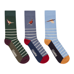 Pack chaussettes Bamboo pheasant mix