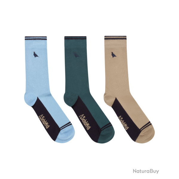 Pack chaussettes Bamboo ptarmigan mix