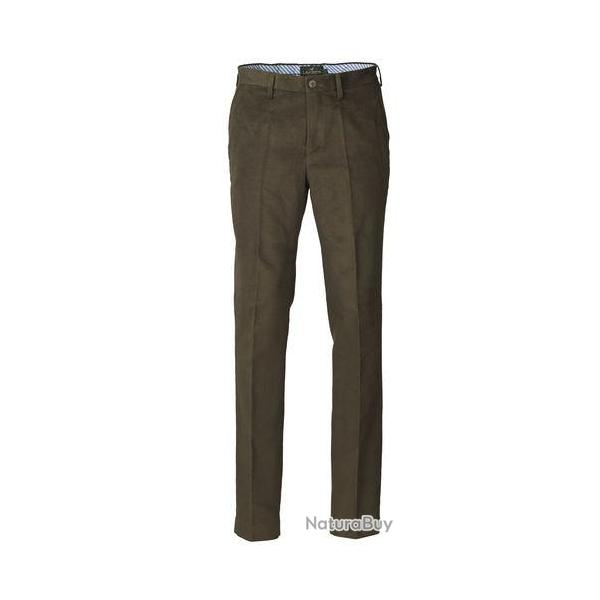 Pantalon Belgravia moleskin - Loden / 52
