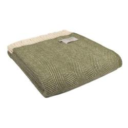 Plaid fishbone 6 coloris - Olive
