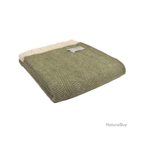 Plaid fishbone 6 coloris - Olive