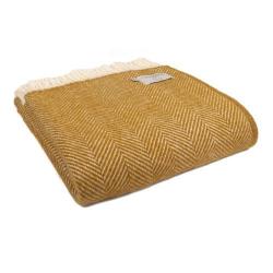 Plaid fishbone 6 coloris - Mustard