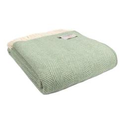 Plaid fishbone 6 coloris - Sea green
