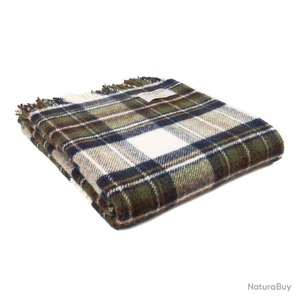 Plaid tartan Muted Blue Dress Stewart