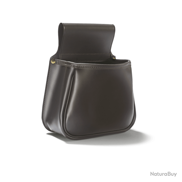 Poche de battue en cuir Byland - Dark Havana