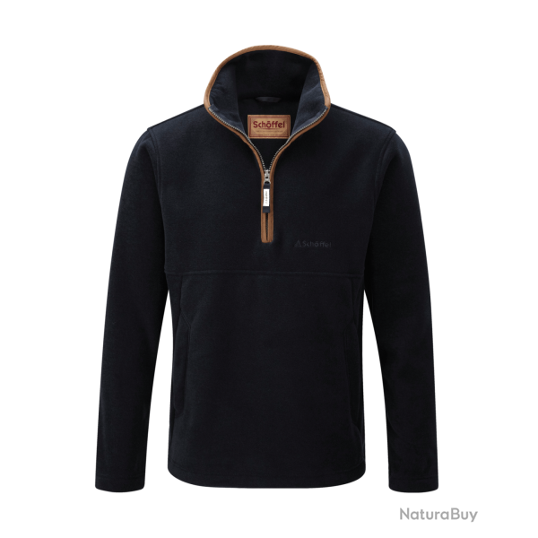 Polaire 1/4 zip Berkeley navy - 3XL