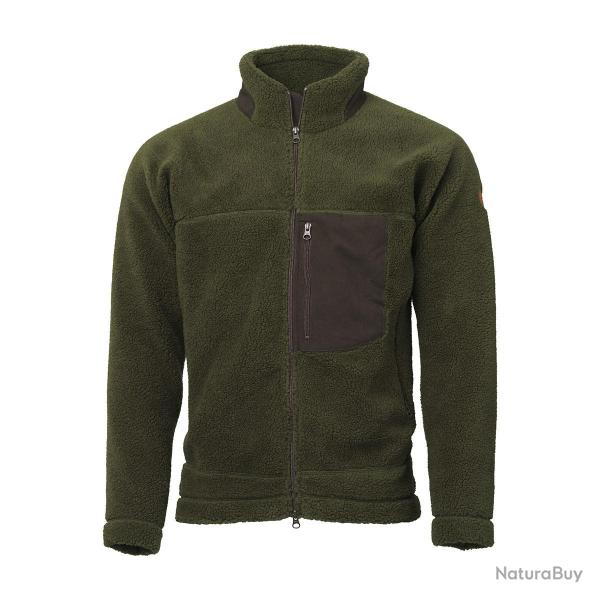 Polaire sherpa Teddy olive - 2XL