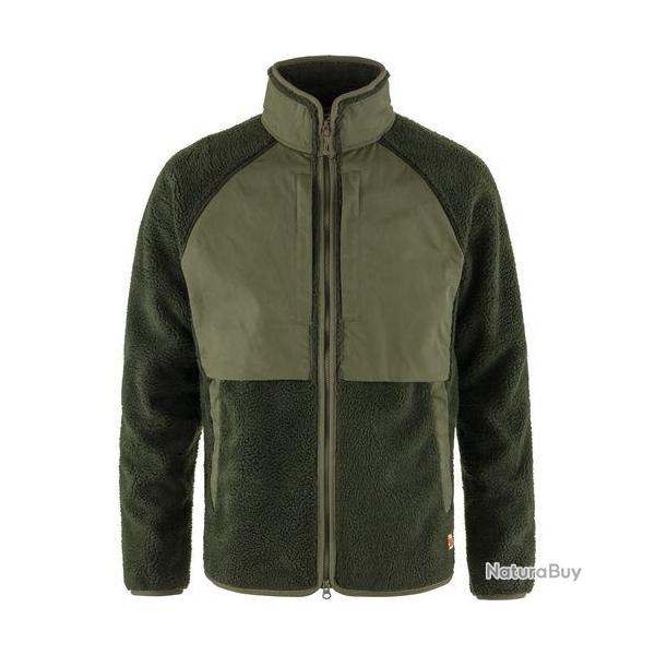 Polaire Vardag pile - L / Deep forest / Laurel green