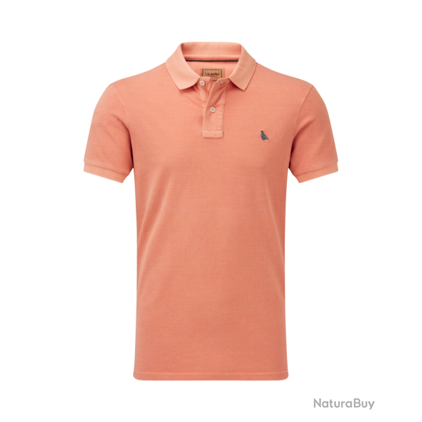 Polo d�lav� St Ives coral peach - M