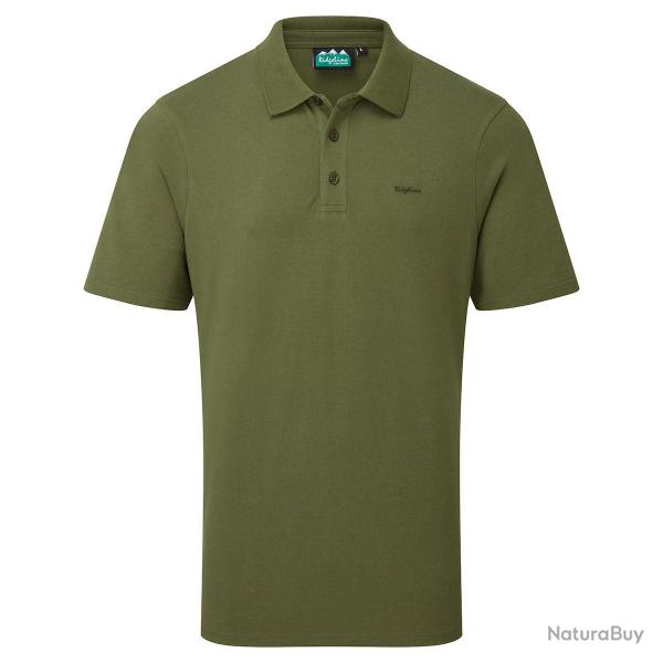 Polo en coton piqu� Homme Signature - Fern green - Ridgeline of New Zealand - 2XL / Vert