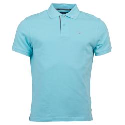 Polo tartan aqua marine - 3XL