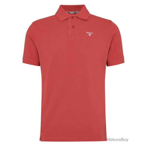 Polo tartan red spice - 2XL