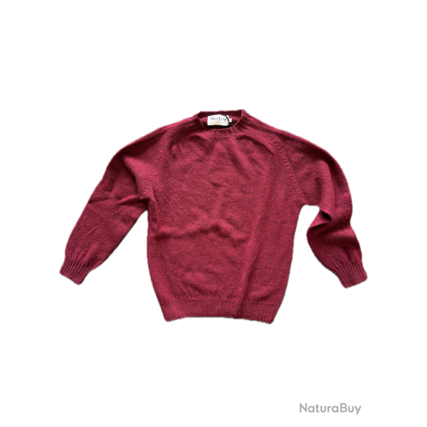 Pull col rond claret - XL