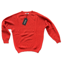 Pull col rond Homme - Carmen - Harley of Scotland - Rouge / M