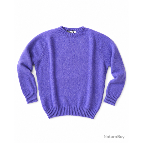 Pull col rond Homme - Iris - Harley of Scotland - Violet / S