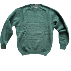Pull col rond Homme - Tartan - Harley of Scotland - Vert / S
