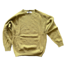 Pull col rond lichen - L