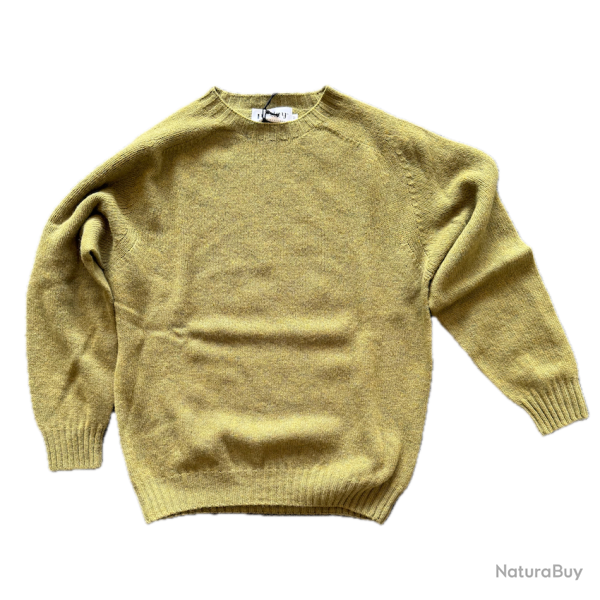 Pull col rond lichen - L