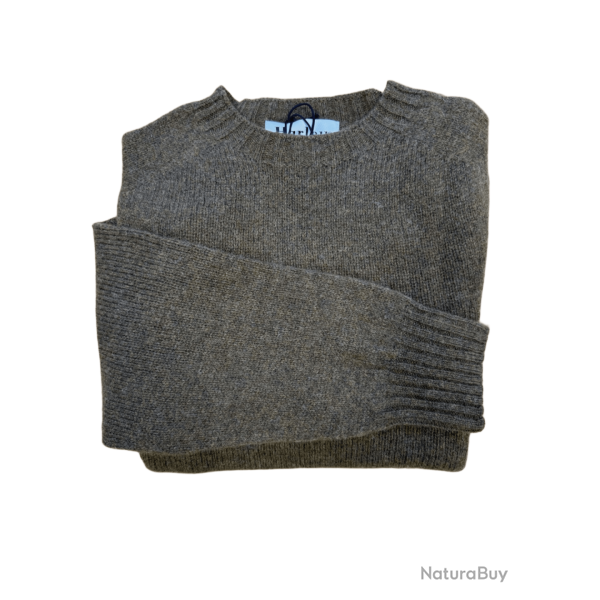 Pull col rond moorland - XL