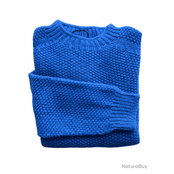 Pull col rond point de riz noss - M