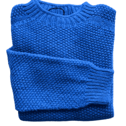Pull col rond point de riz noss - L
