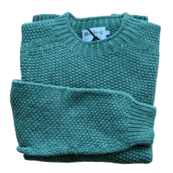 Pull col rond point de riz serpentine - XL