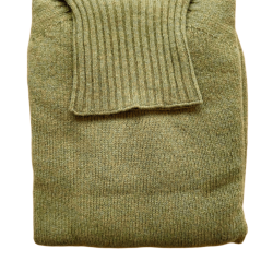 Pull col roul&eacute; lichen - XL