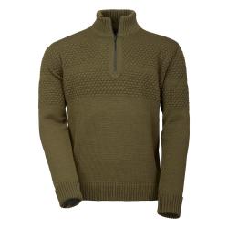Pull fisherman olive - L