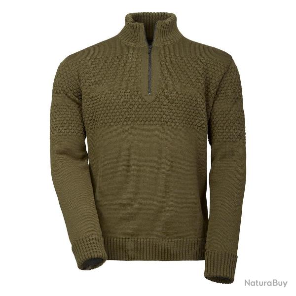 Pull fisherman olive - XL