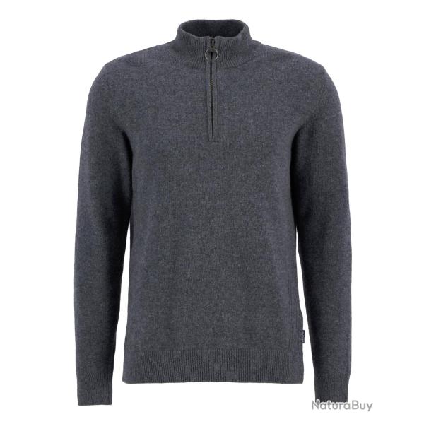 Pull Holden half zip - L / Mid grey